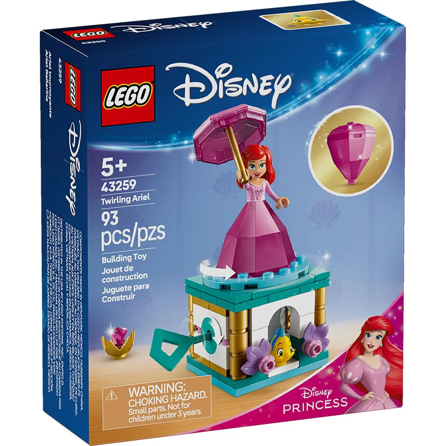 LEGO Disney - Ariel Bailarina (43259) 9