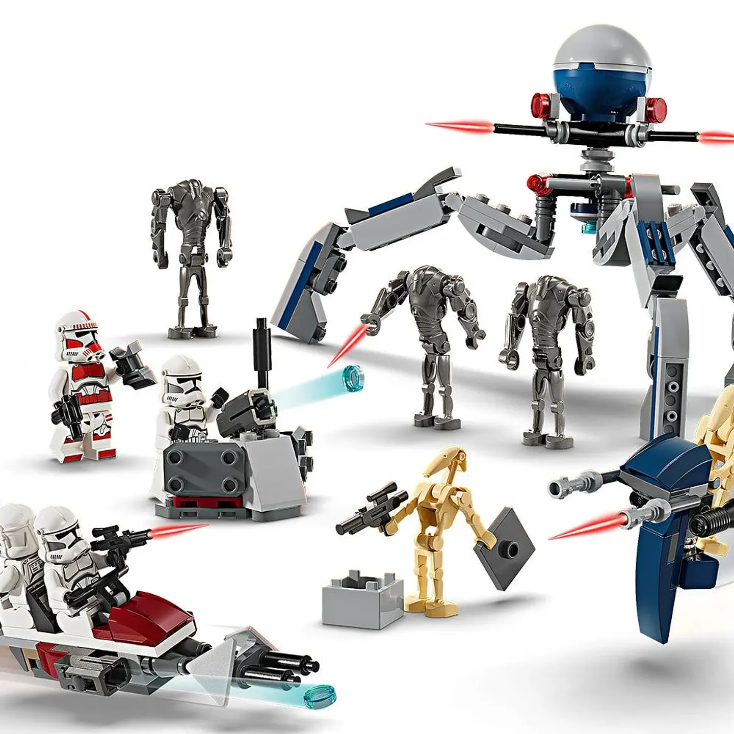 LEGO Star Wars - Pack de Combate: Soldado Clon y Droide de Combate (75372) 2