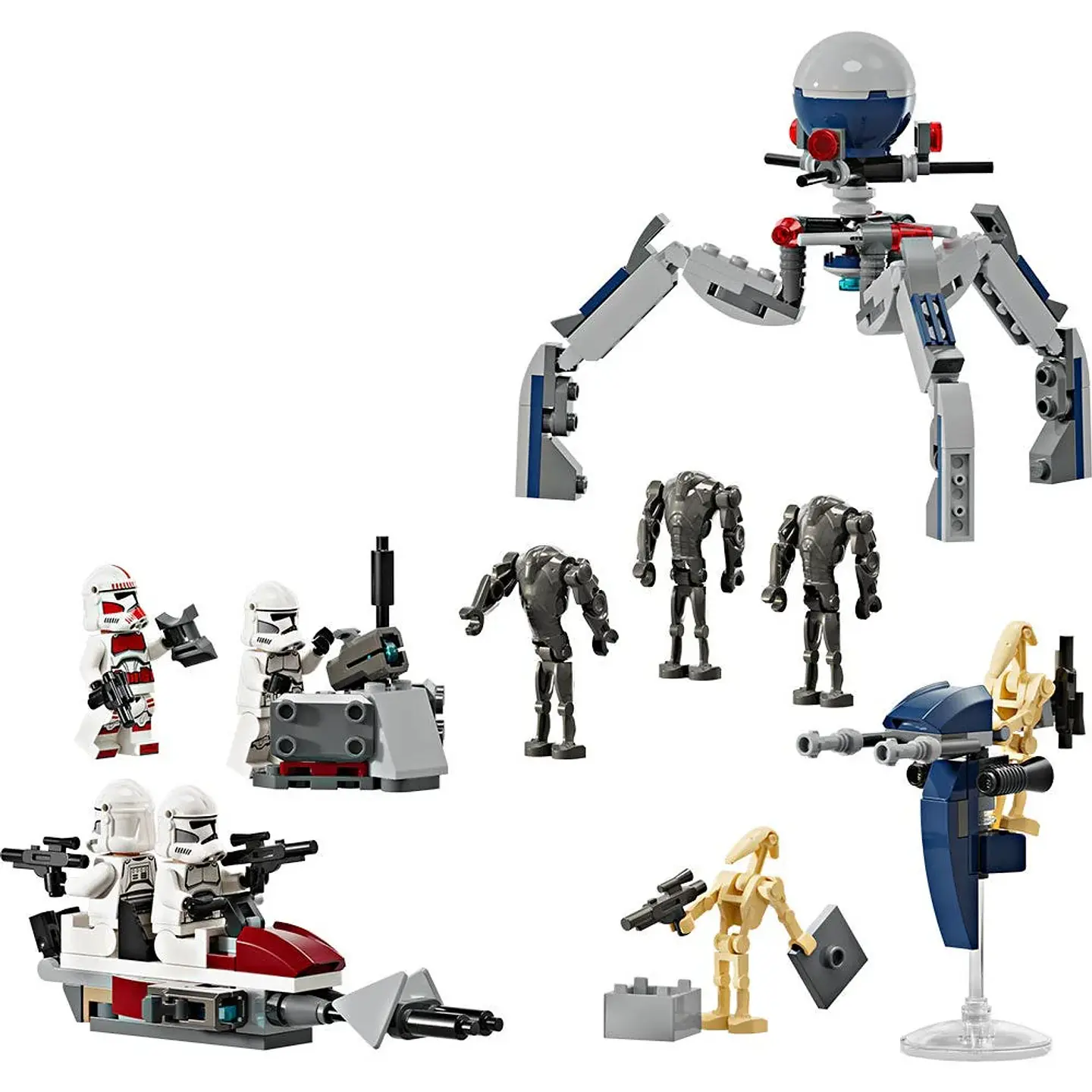 LEGO Star Wars - Pack de Combate: Soldado Clon y Droide de Combate (75372) 7