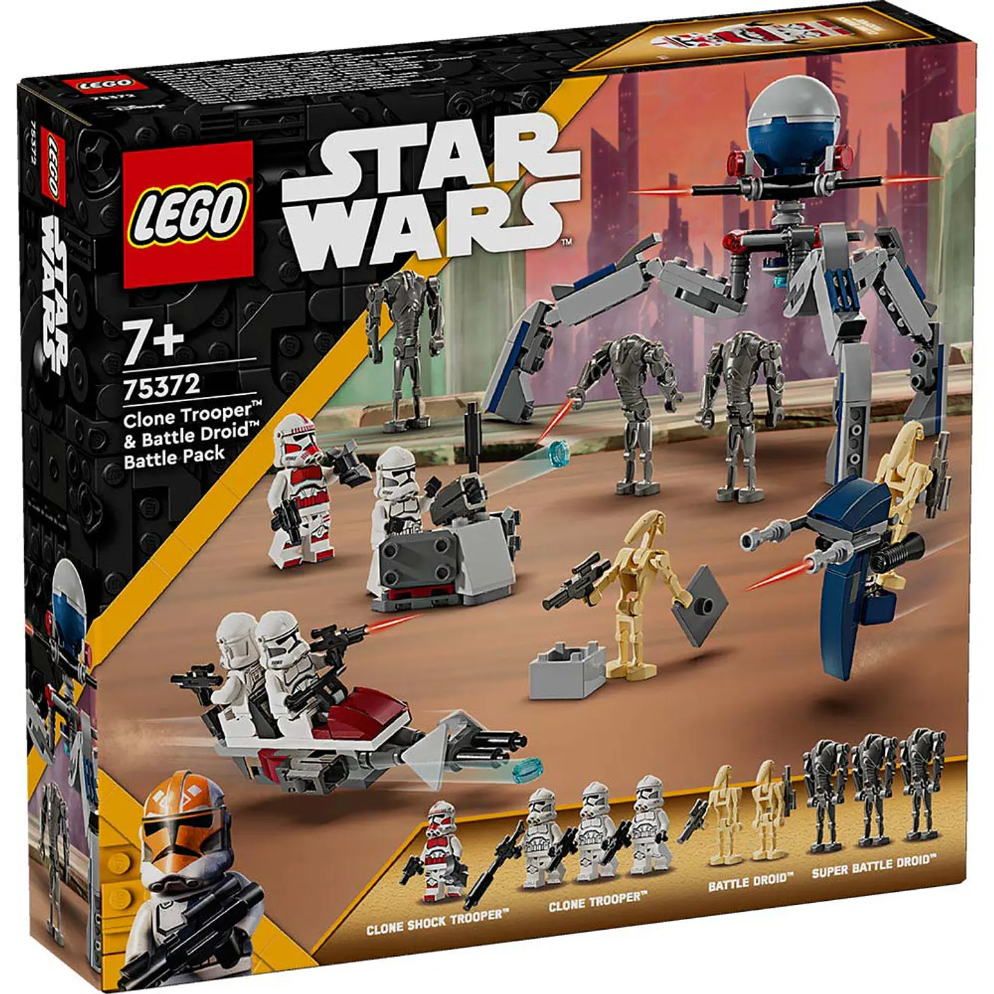 LEGO Star Wars - Pack de Combate: Soldado Clon y Droide de Combate (75372) 8