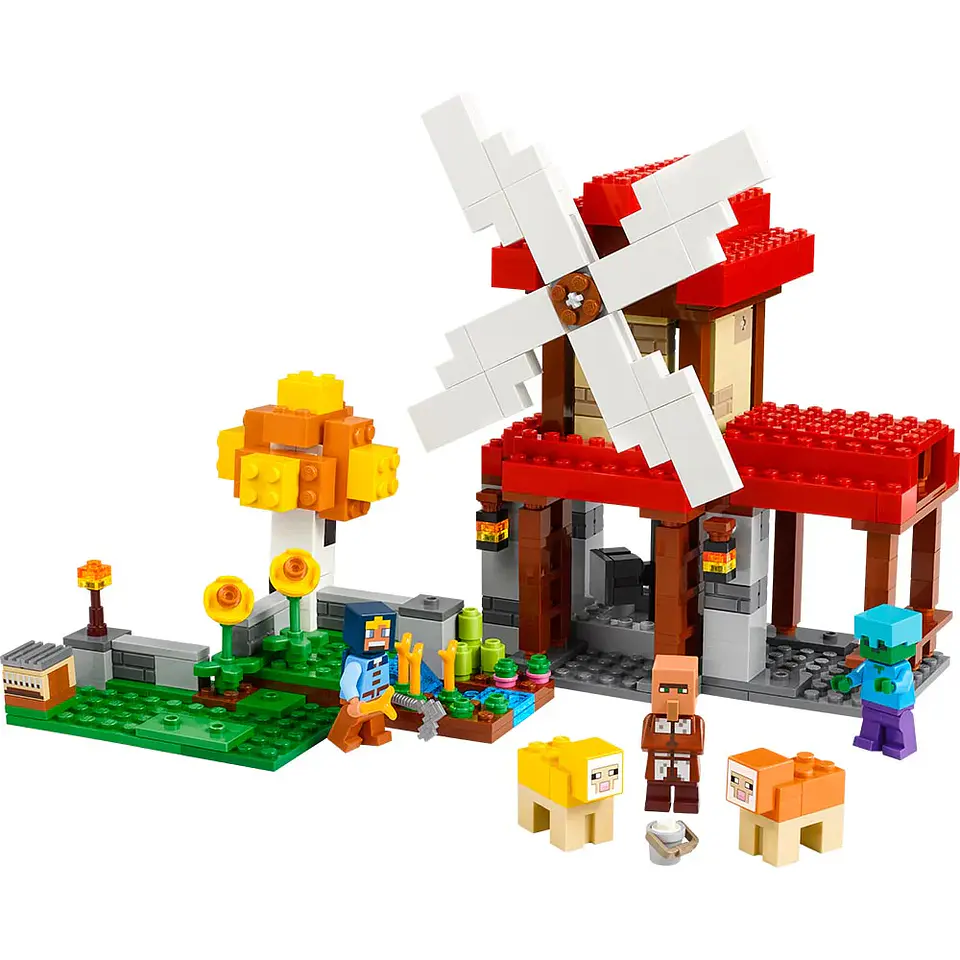 LEGO Minecraft - La Granja del Molino (21262) 7