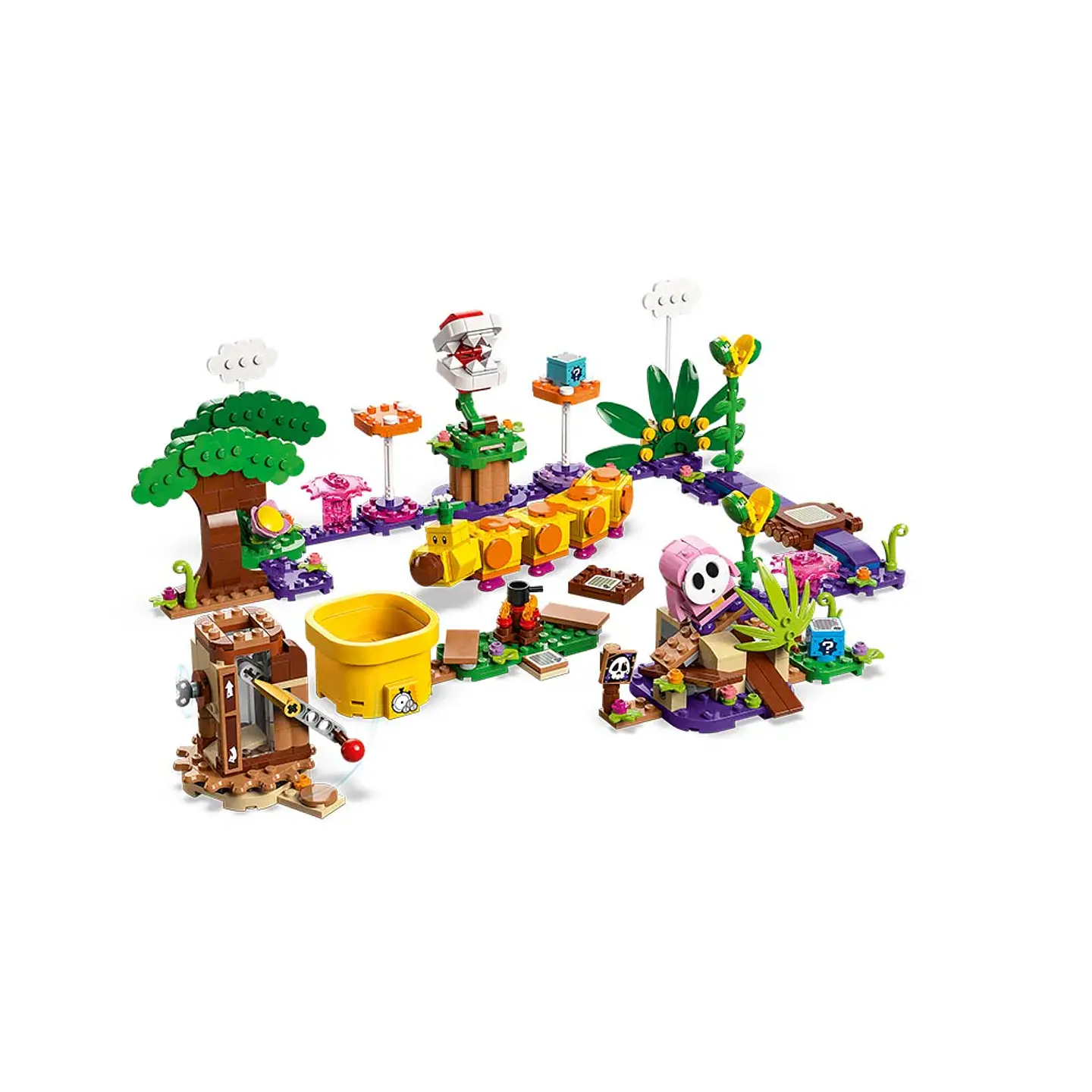LEGO Super Mario - Set de la Jungla Sirope (71434) 6