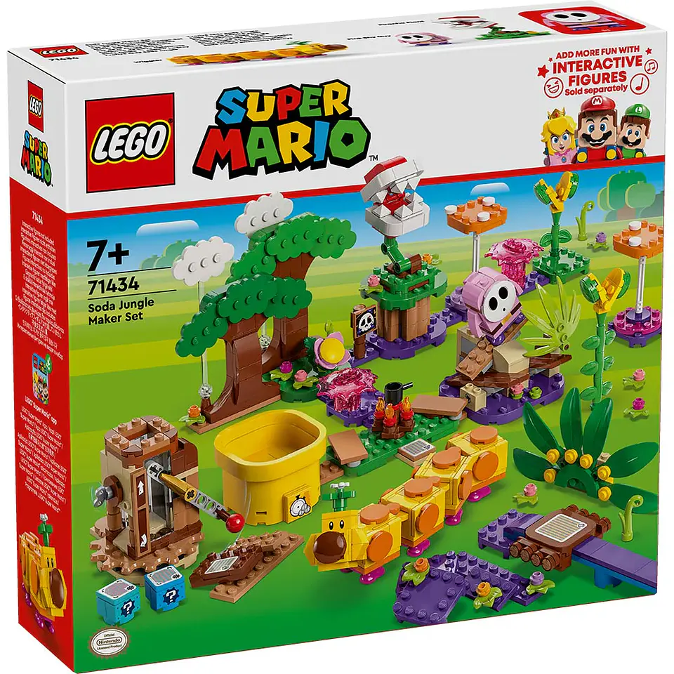 LEGO Super Mario - Set de la Jungla Sirope (71434) 2