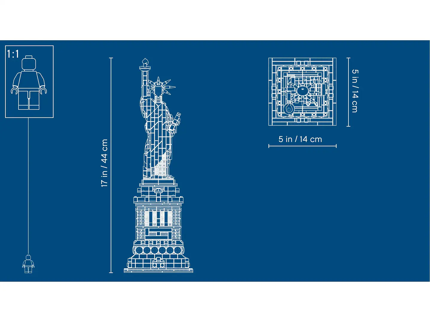 LEGO Architecture - Estatua de la Libertad (21042) 3