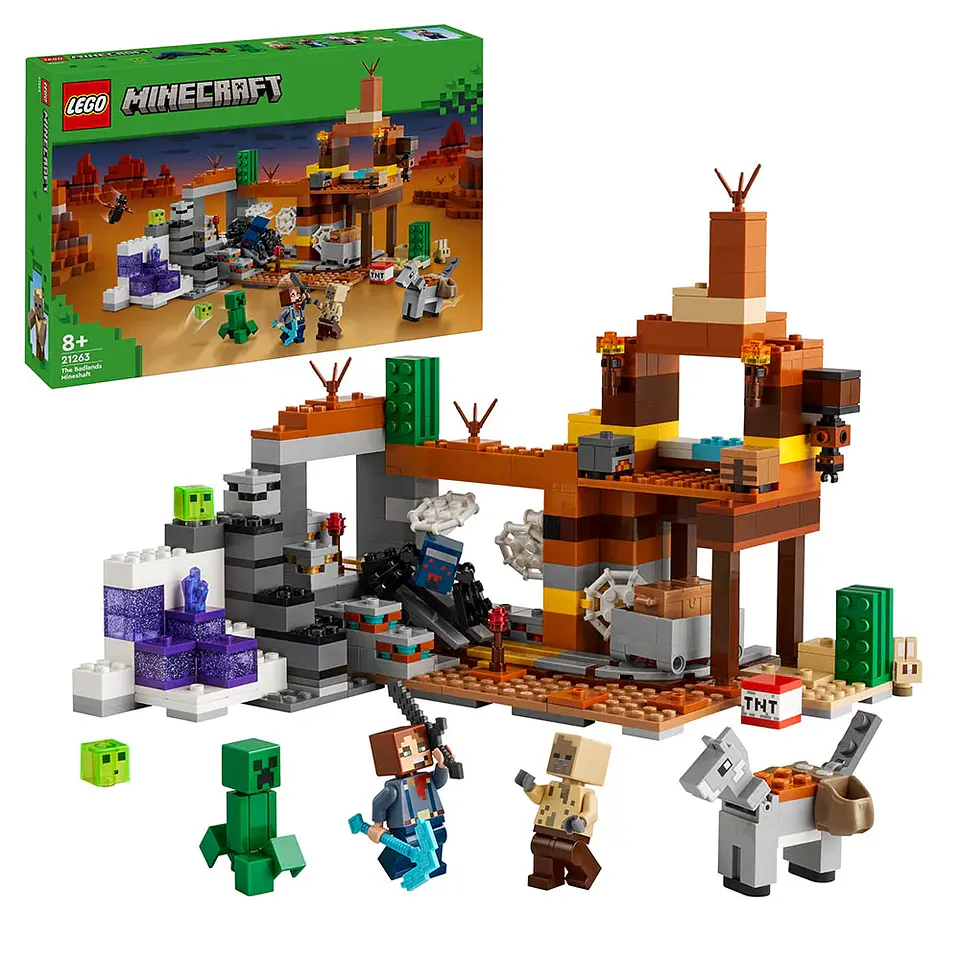 LEGO Minecraft - El Pozo de Mina de los Páramos (21263) 1