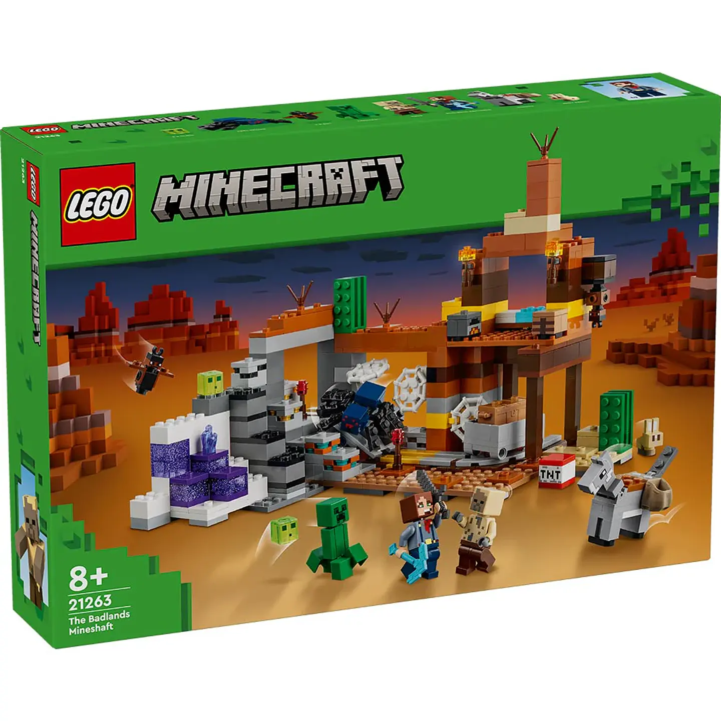 LEGO Minecraft - El Pozo de Mina de los Páramos (21263) 8