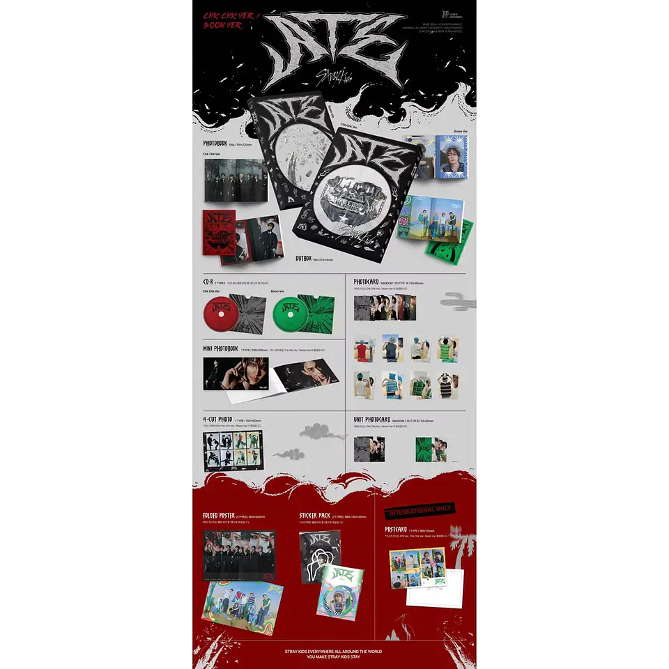 Stray Kids - ATE - CD Target Edición Limitada 2