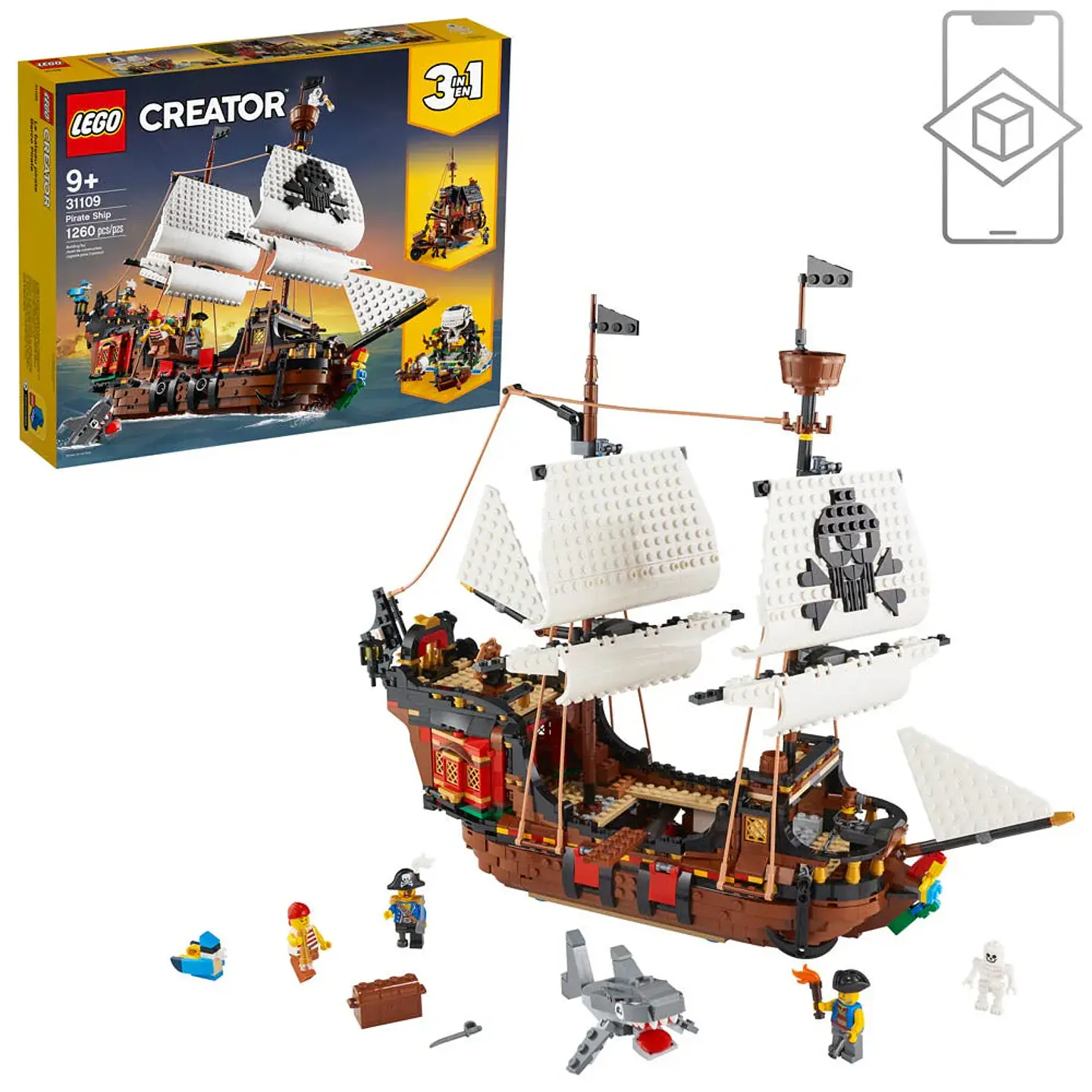 LEGO Creator 3 en 1 - Barco Pirata (31109) 1