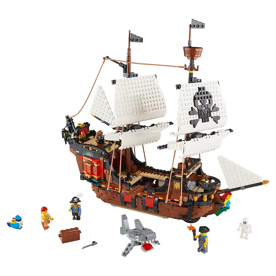 LEGO Creator 3 en 1 - Barco Pirata (31109) 7