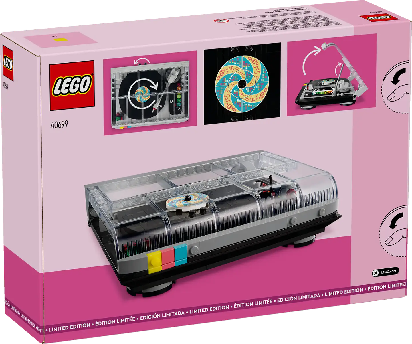 LEGO - Tornamesa Retro - Edición Limitada (40699) 3
