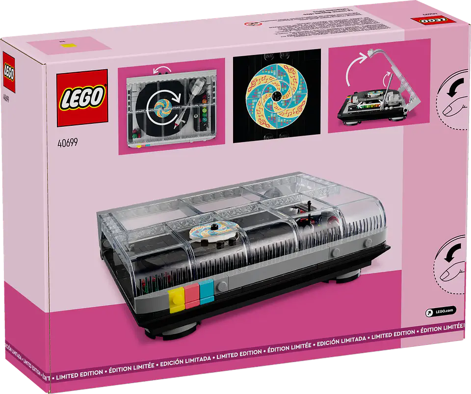 LEGO - Tornamesa Retro - Edición Limitada (40699) 3