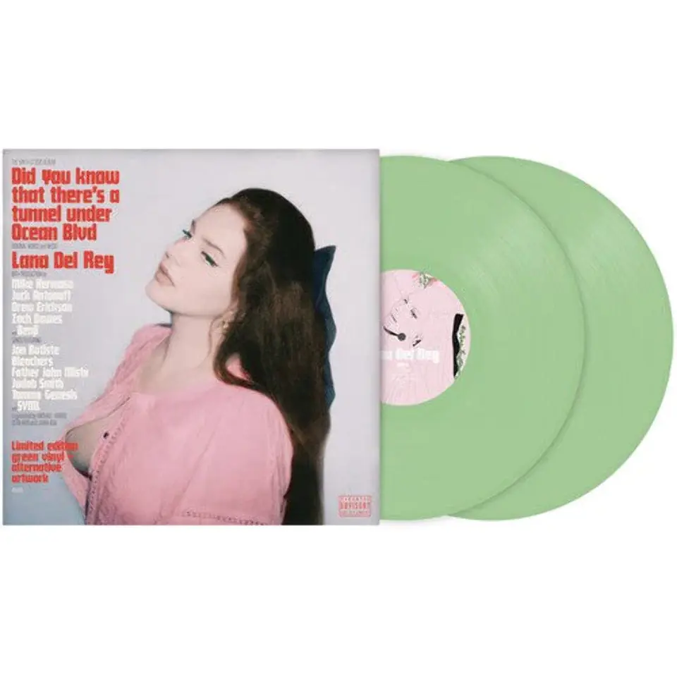 Lana Del Rey - Did You Know That There’s A Tunnel Under Ocean Blvd - Vinilo Light Green Edición Limitada 1