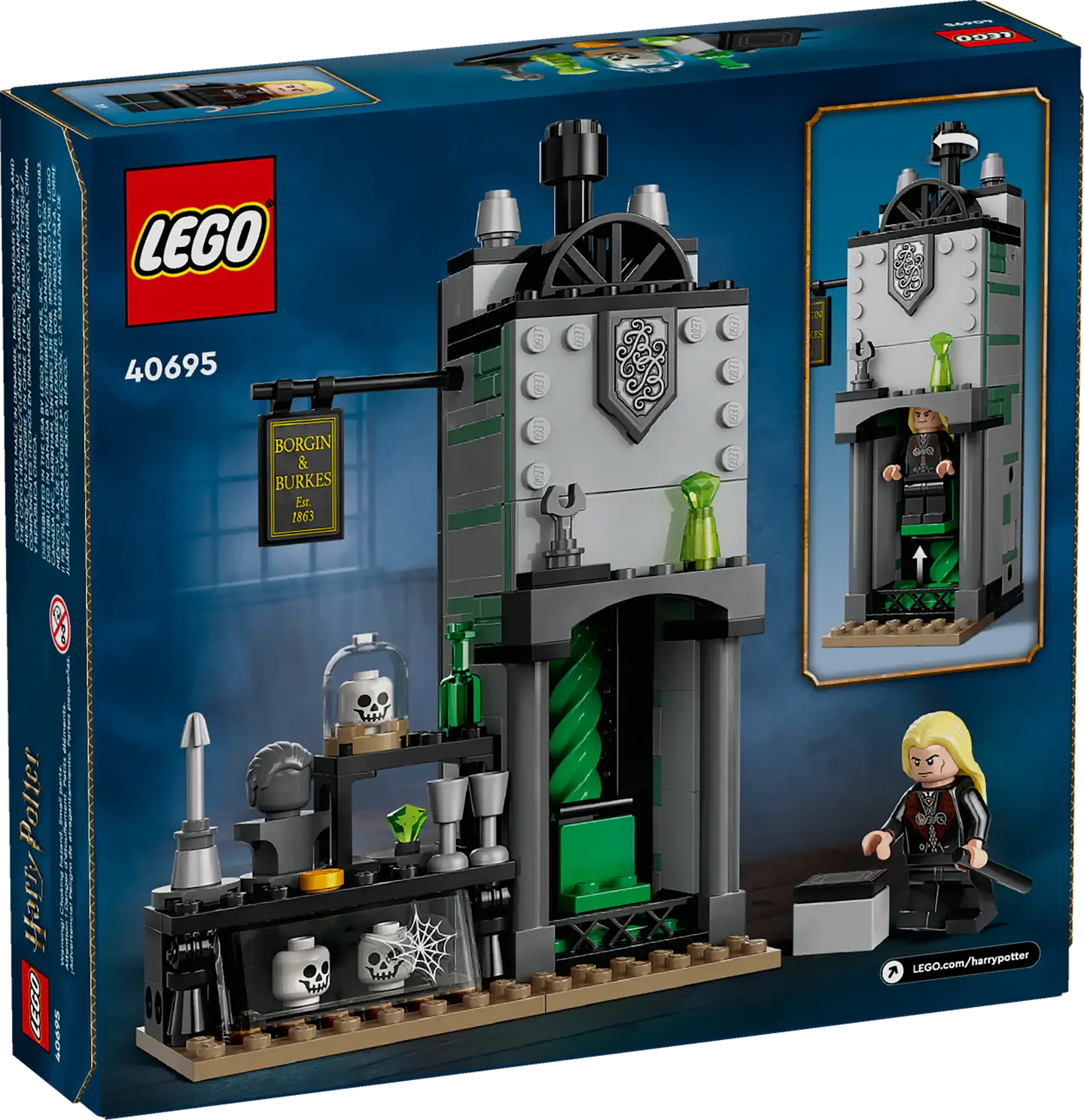 LEGO - Harry Potter - Borgin y Burkes: Red Flu (40695) 2