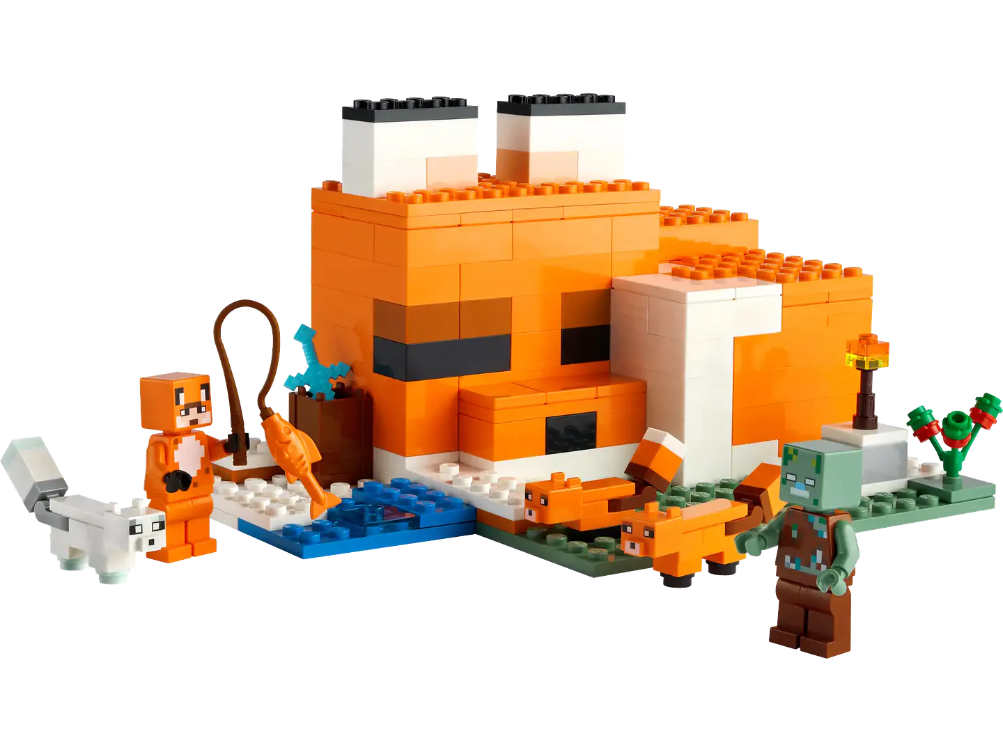 LEGO - Minecraft - El Refugio-Zorro (21178) 1