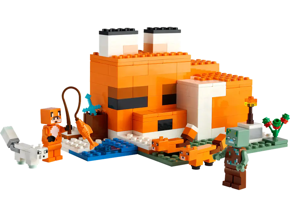 LEGO - Minecraft - El Refugio-Zorro (21178) 1