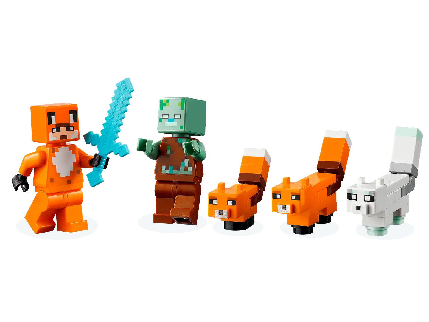 LEGO - Minecraft - El Refugio-Zorro (21178) 2