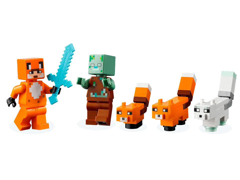 LEGO - Minecraft - El Refugio-Zorro (21178) 2
