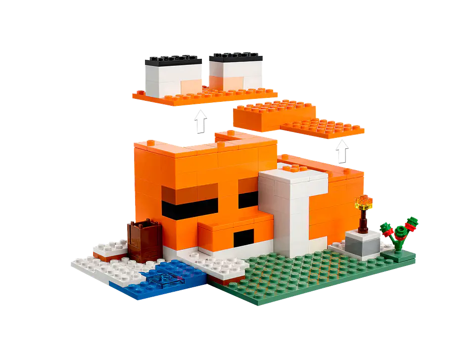 LEGO - Minecraft - El Refugio-Zorro (21178) 5