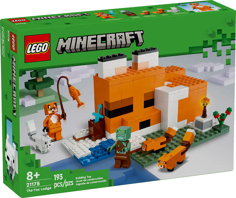 LEGO - Minecraft - El Refugio-Zorro (21178) 7
