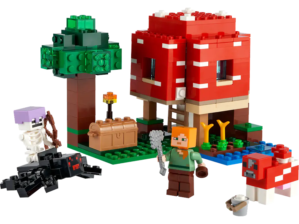 LEGO - Minecraft - La Casa-Champiñón (21179) 2