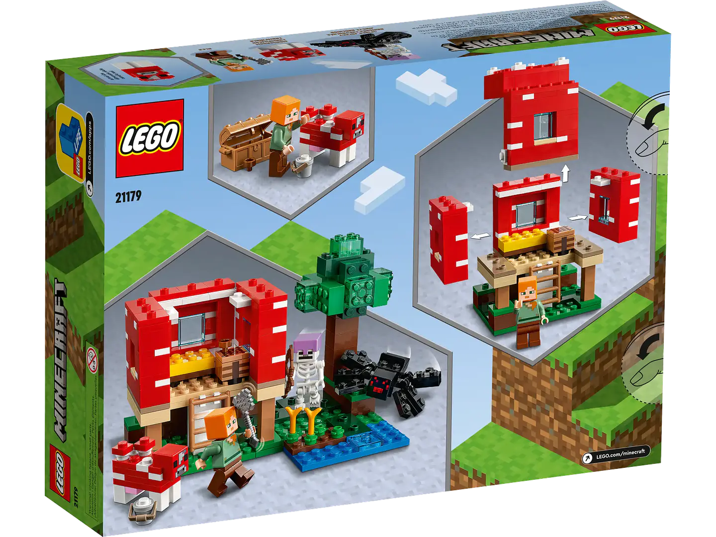LEGO - Minecraft - La Casa-Champiñón (21179) 5