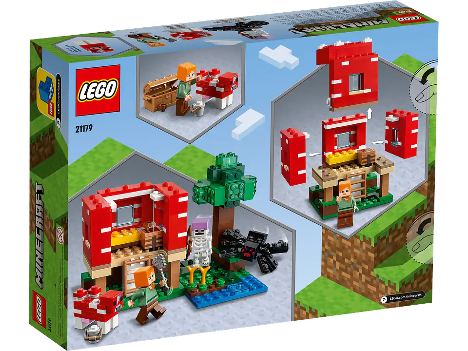 LEGO - Minecraft - La Casa-Champiñón (21179) 5