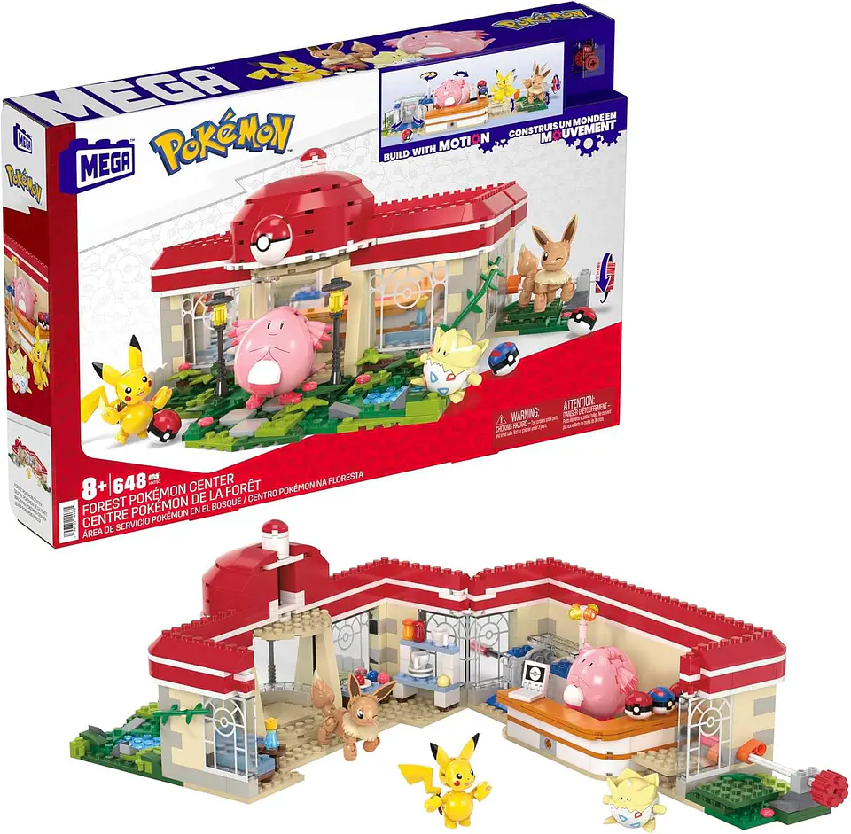 MEGA Pokemon - Centro Pokemon en el Bosque 1