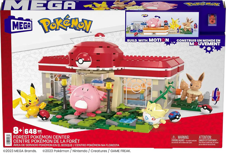 MEGA Pokemon - Centro Pokemon en el Bosque 3