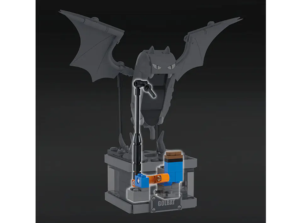MEGA Pokemon - Minifiguras de Golbat con Movimiento 3