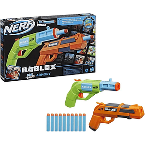 Nerf Roblox - Jailbreak Armory Set De 2 Lanzadores