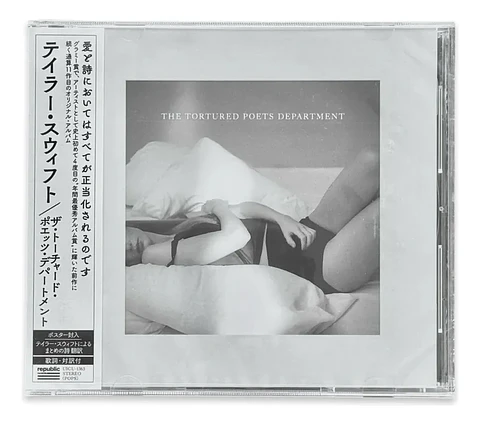 Taylor Swift - The Tortured Poets Department - CD Japonés Obi