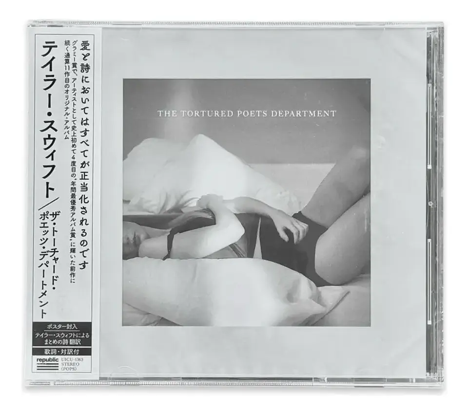 Taylor Swift - The Tortured Poets Department - CD Japonés Obi 1
