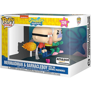 Funko Pop Rides Deluxe: Sirenoman y Chico Percebe