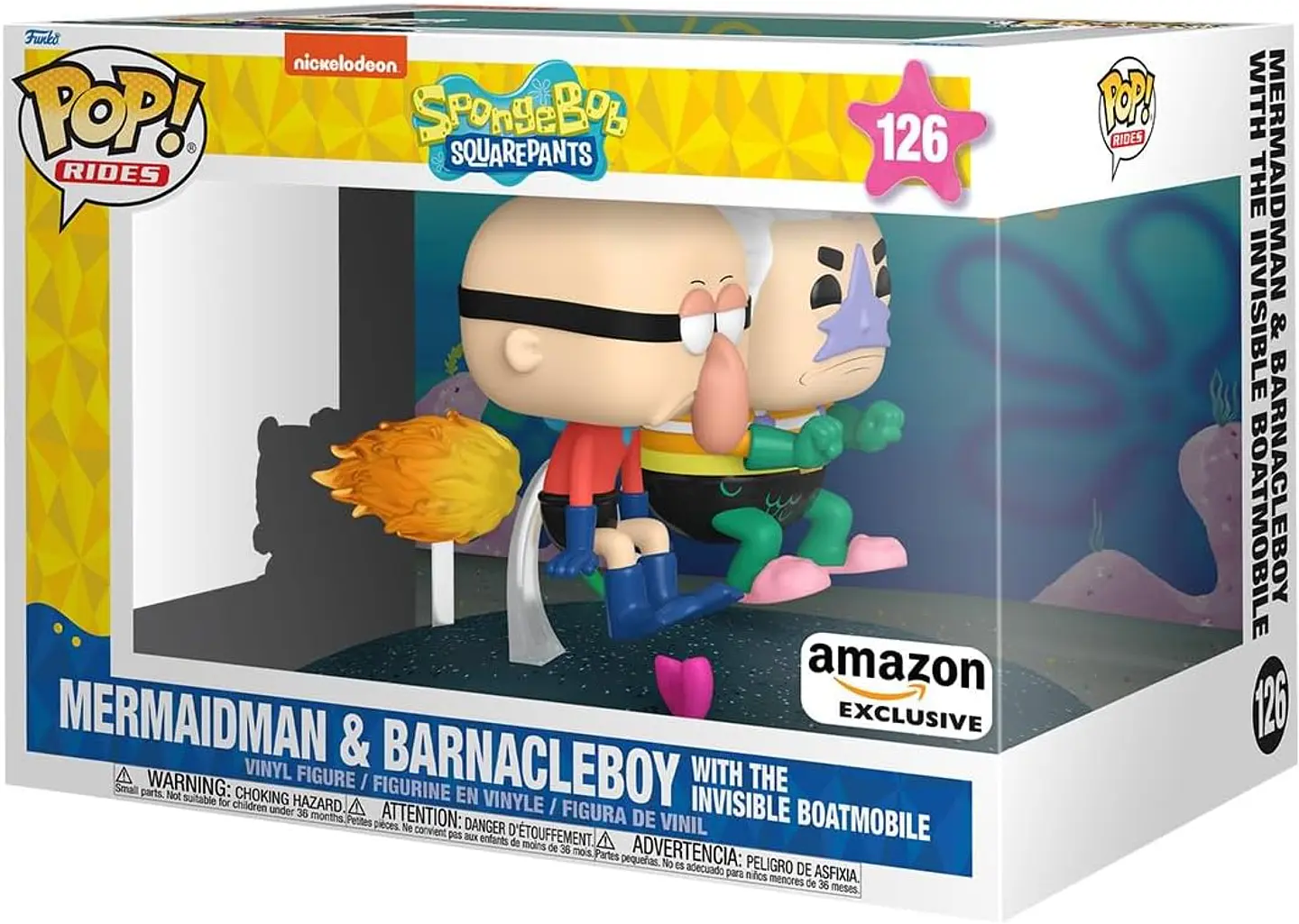 Funko Pop Rides Deluxe: Sirenoman y Chico Percebe 1