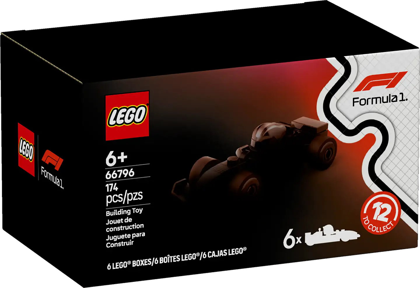 LEGO - Autos de F1® Coleccionables Pack de 6 (66796) 1