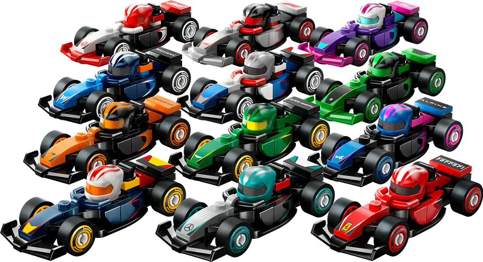 LEGO - Autos de F1® Coleccionables Pack de 6 (66796) 5