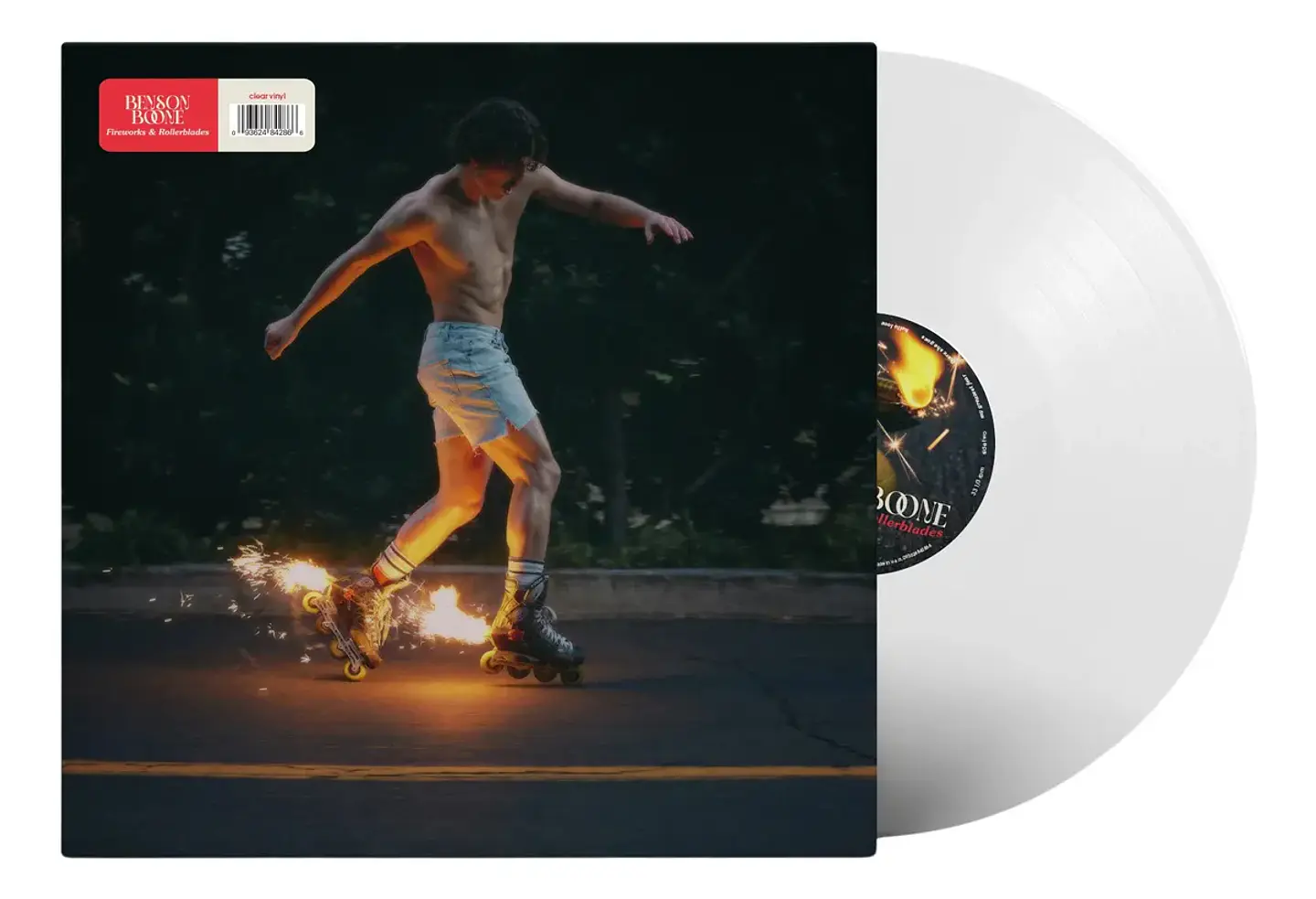 Benson Boone - Fireworks & Rollerblades - Vinilo (LP) Transparente 1