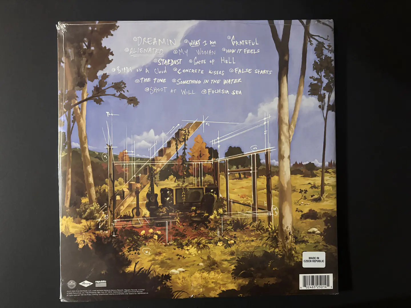 ZAYN – Room Under The Stairs - Vinilo Blue Smoke (2LP) (con detalle) 4