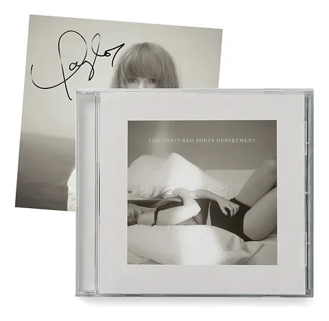 Taylor Swift - The Tortured Poets Department - CD Firmado