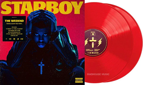 The Weeknd - Starboy - Vinilo Translucent Red (2LP)