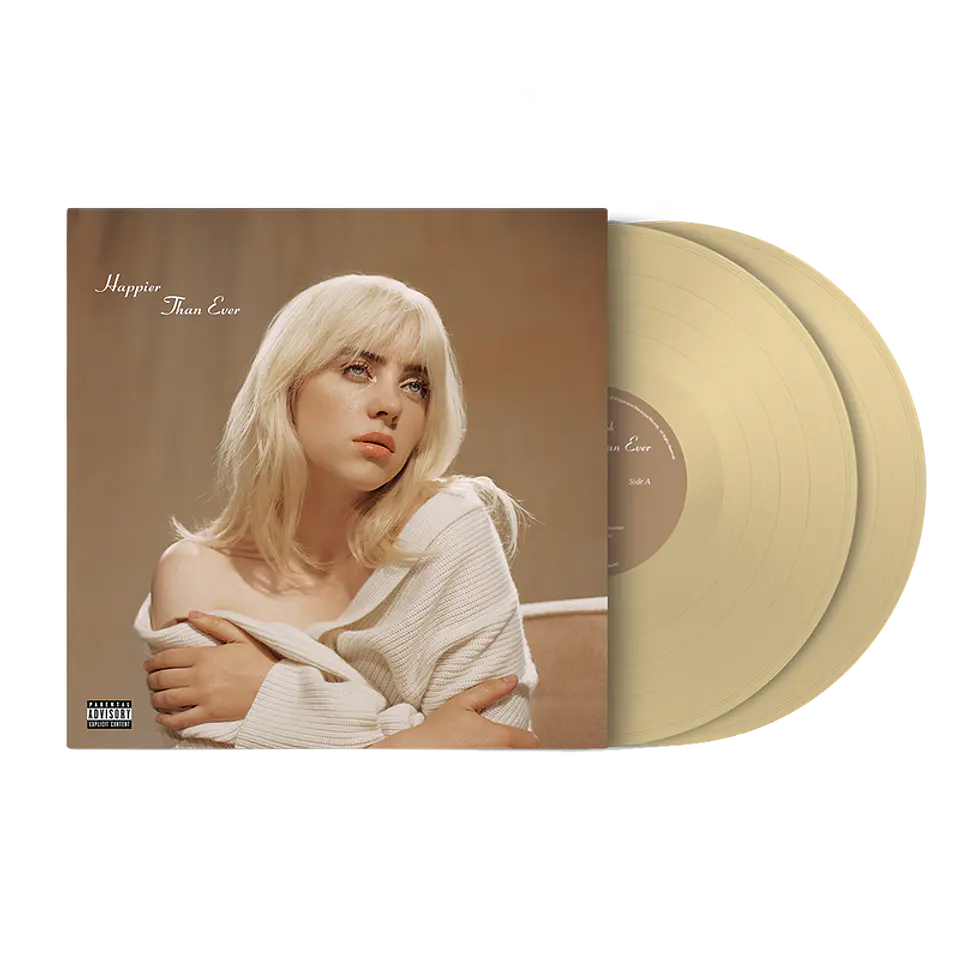 Billie Eilish - Happier Than Ever - Vinilo Golden Yellow Edición Limitada 1