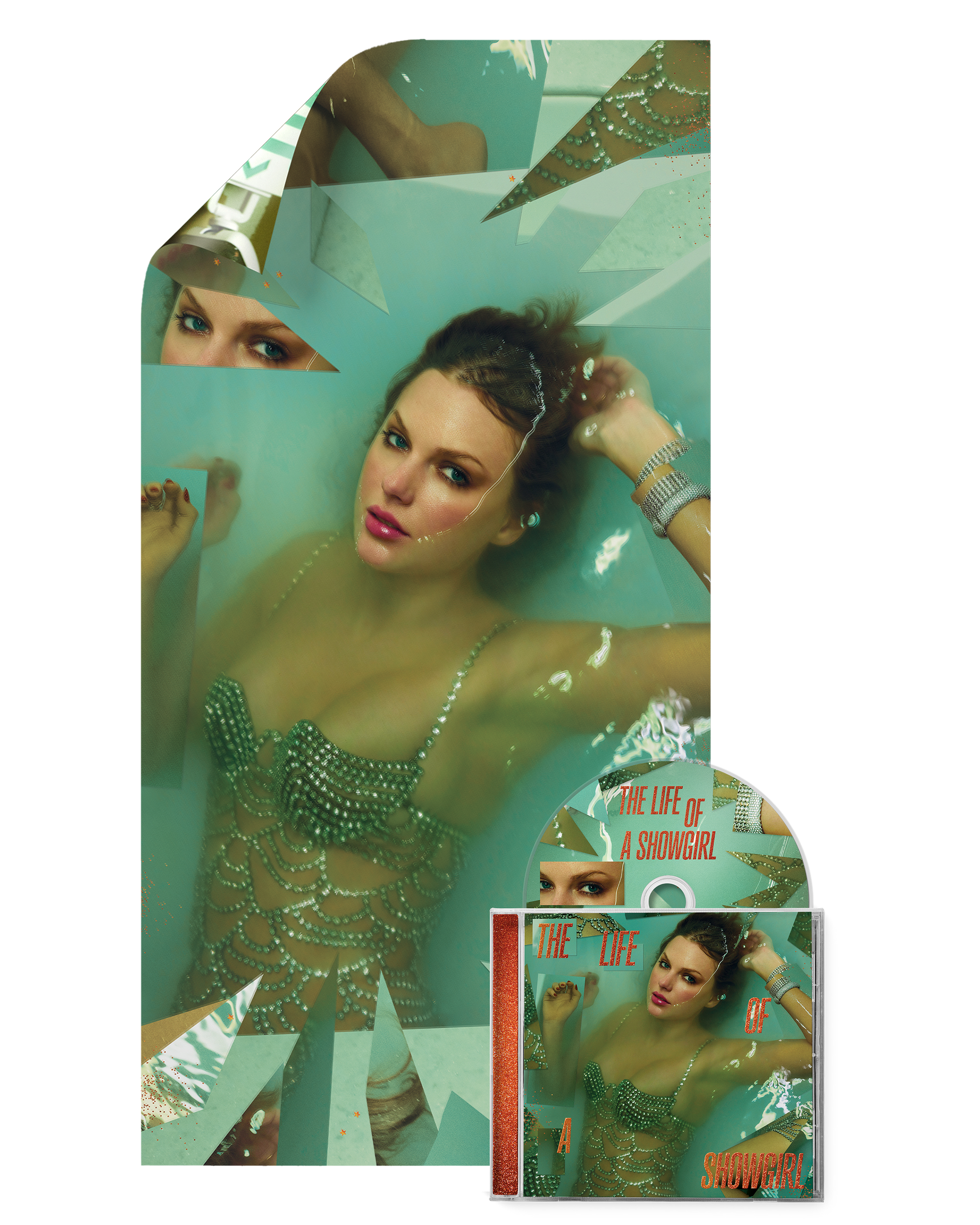 The Life Of A Showgirl Deluxe CD テイラー 特価 Taylor Swift - The Life Of A Showgirl - Beautiful CD Dlx