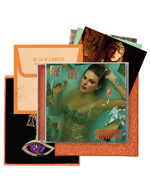 Taylor Swift - The Life Of A Showgirl - Sweat And Vanilla Perfume CD Deluxe Edición Limitada