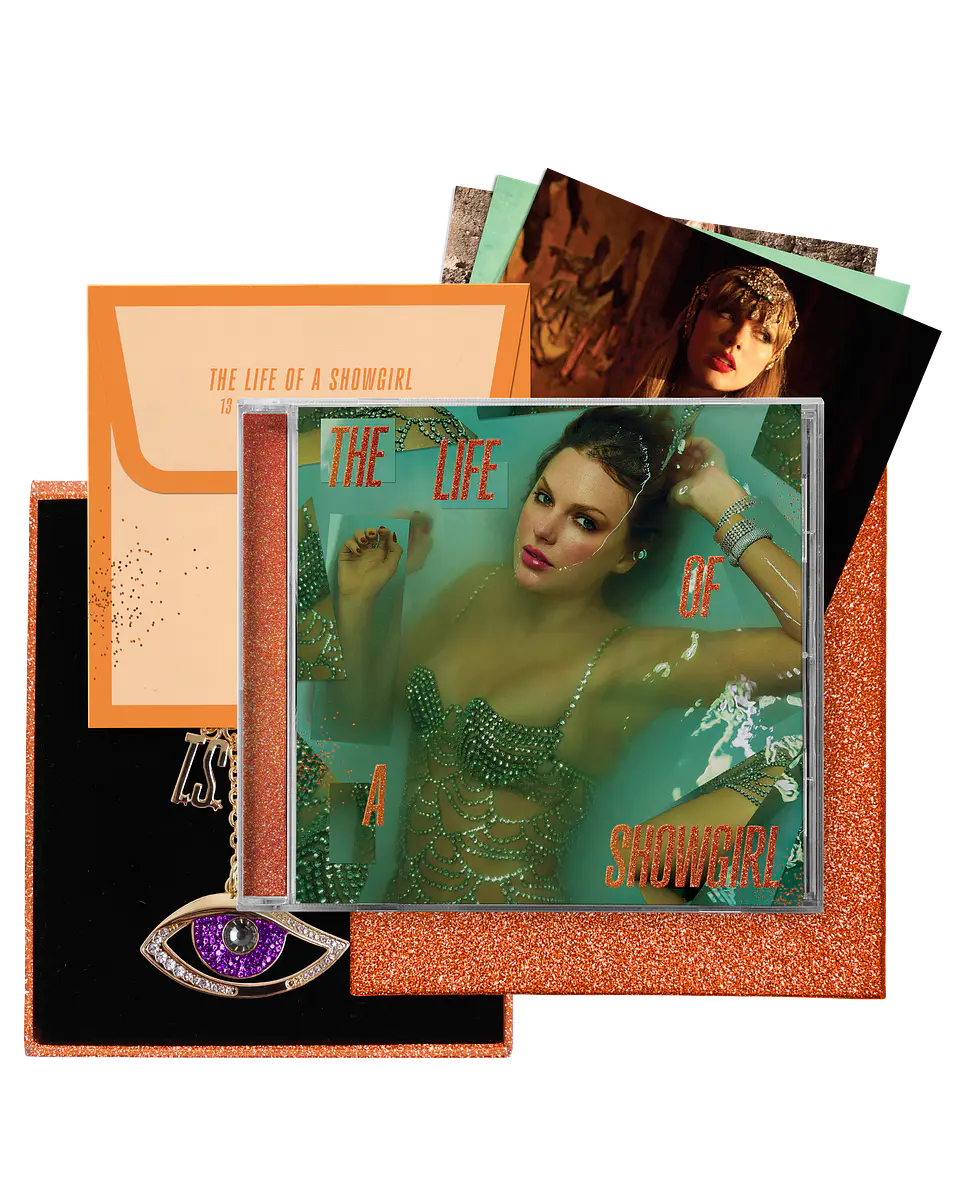 Taylor Swift - The Life Of A Showgirl - Sweat And Vanilla Perfume CD Deluxe Edición Limitada 1