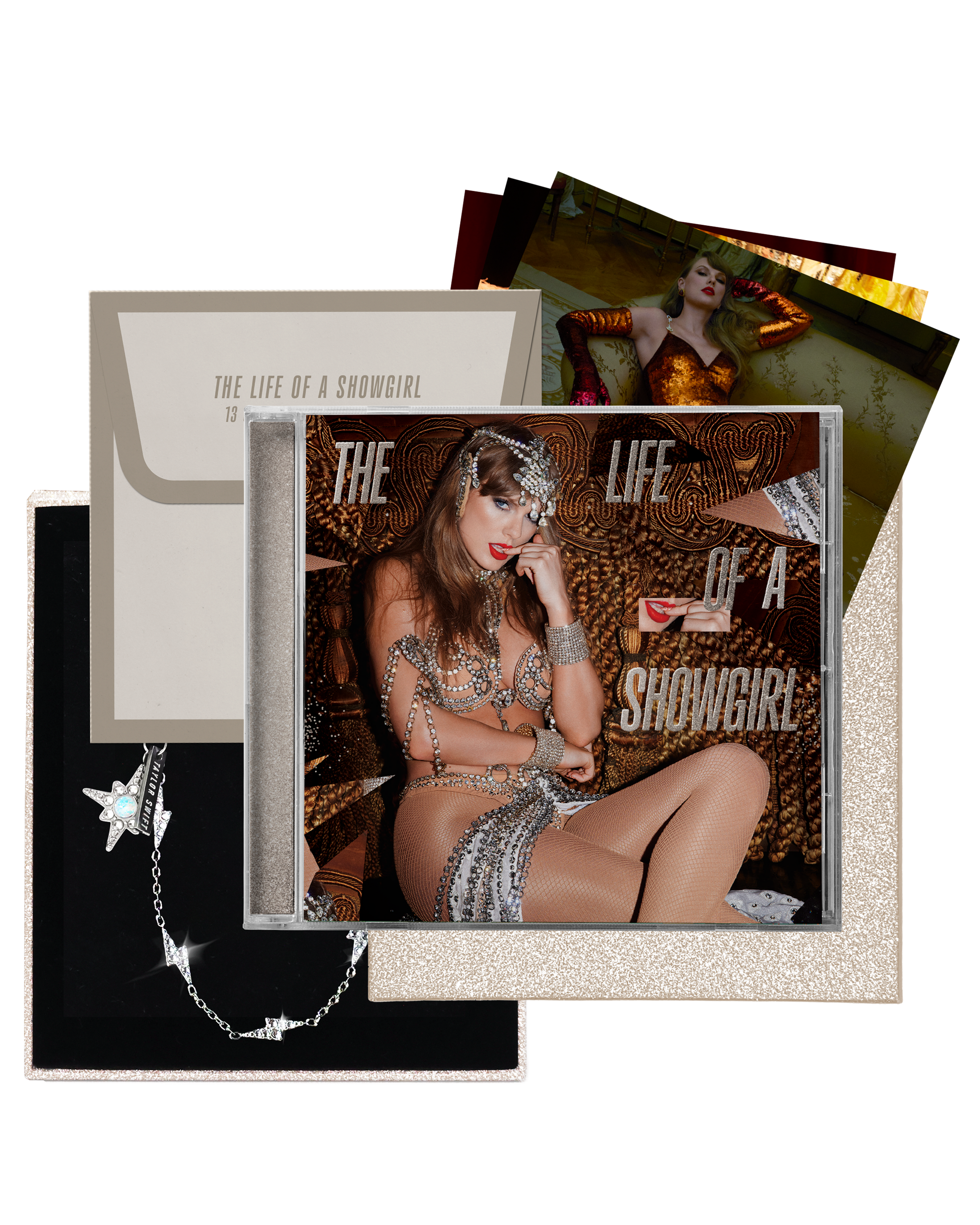 Taylor Swift - The Life Of A Showgirl - Beautiful CD Dlx