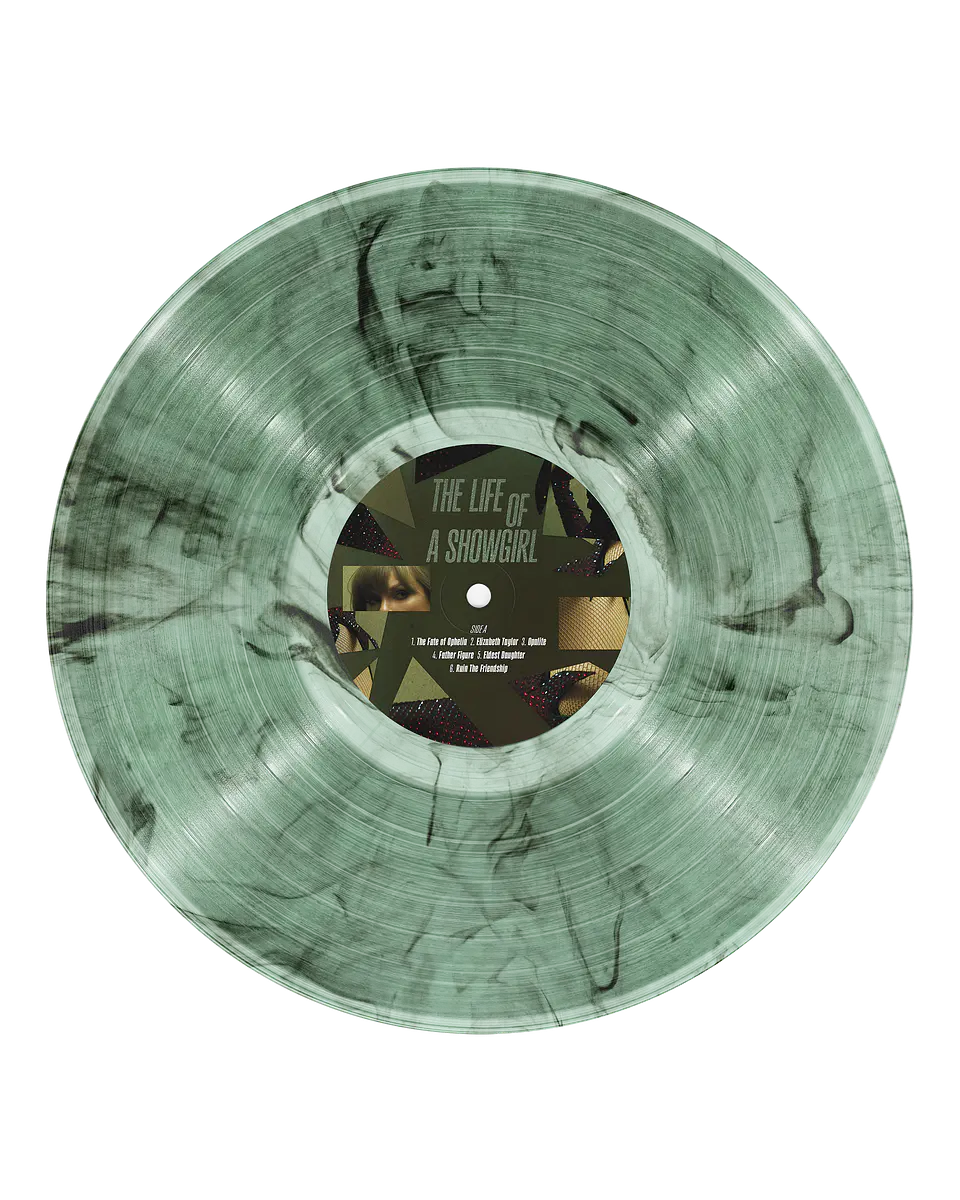 Taylor Swift - The Life Of A Showgirl - The Shiny Bug Edition Vinilo (Wintergreen & Onyx Marbled) 2