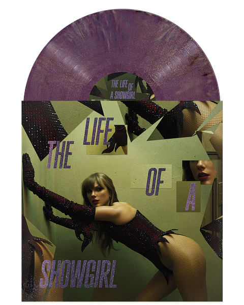 Taylor Swift - The Life Of A Showgirl - The Shiny Bug Edition Vinilo (Violet Shimmer Marbled)