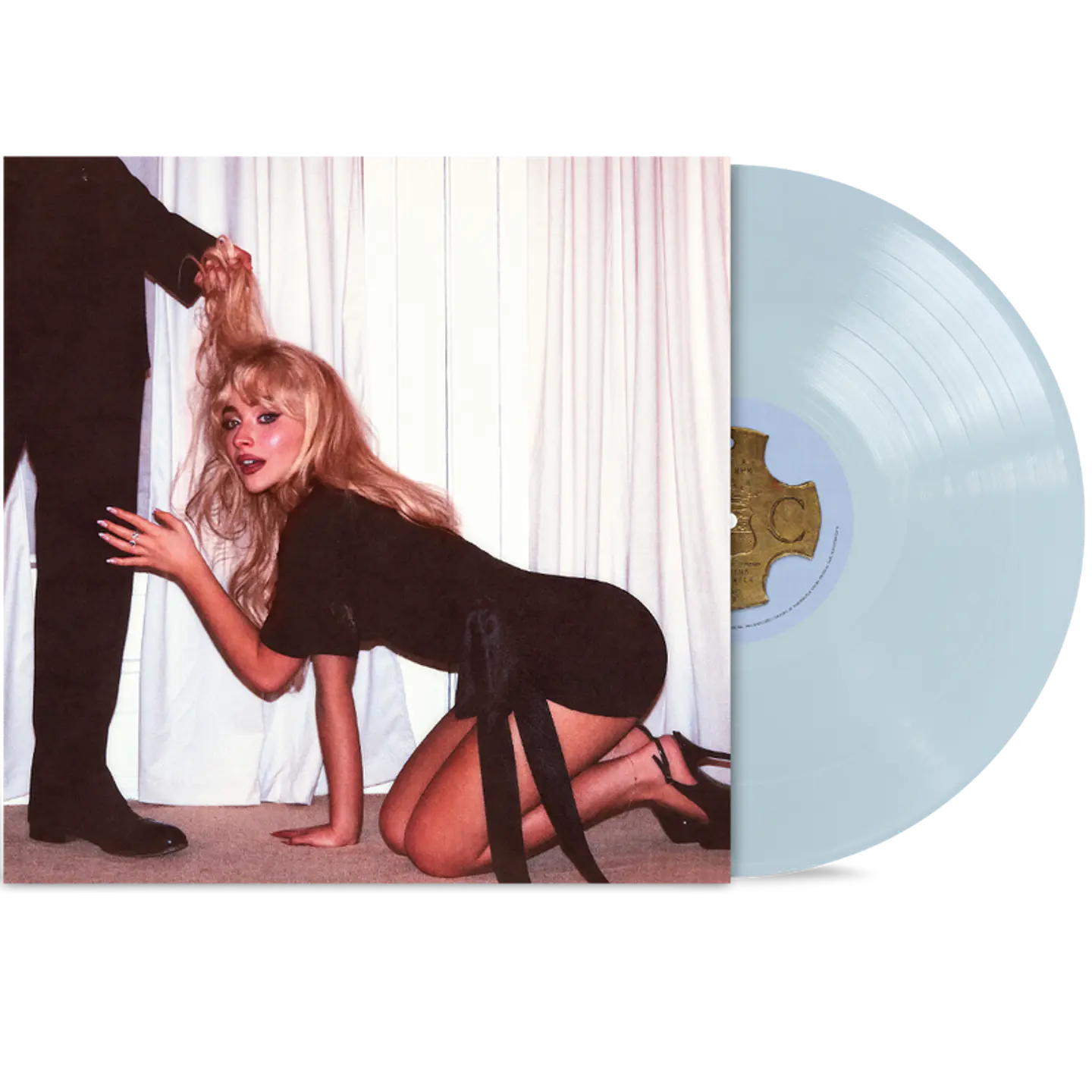 Sabrina Carpenter - Man's Best Friend - Vinilo Firmado/Autografiado (Opaque Light Blue) 1