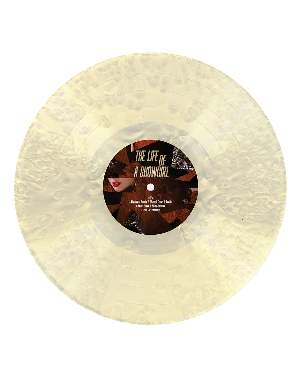 Taylor Swift -The Life Of A Showgirl - The Tiny Bubbles In Champagne (Vinilo Under Bright Lights Pearlescent) 2