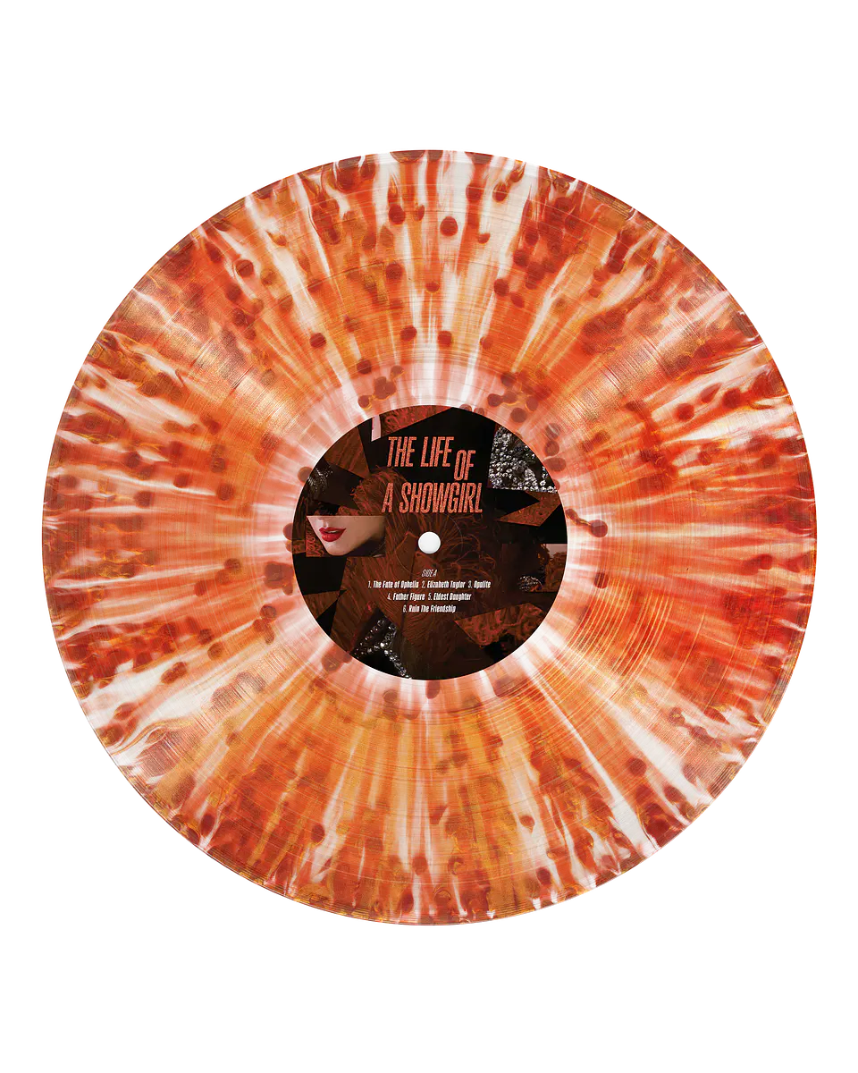 Taylor Swift - The Life Of A Showgirl - The Tiny Bubbles In Champagne (Vinilo Red Lipstick & Lace Transparent) 2